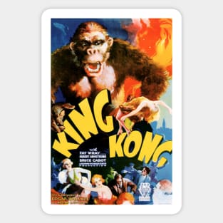 KING KONG - Poster '33b Sticker